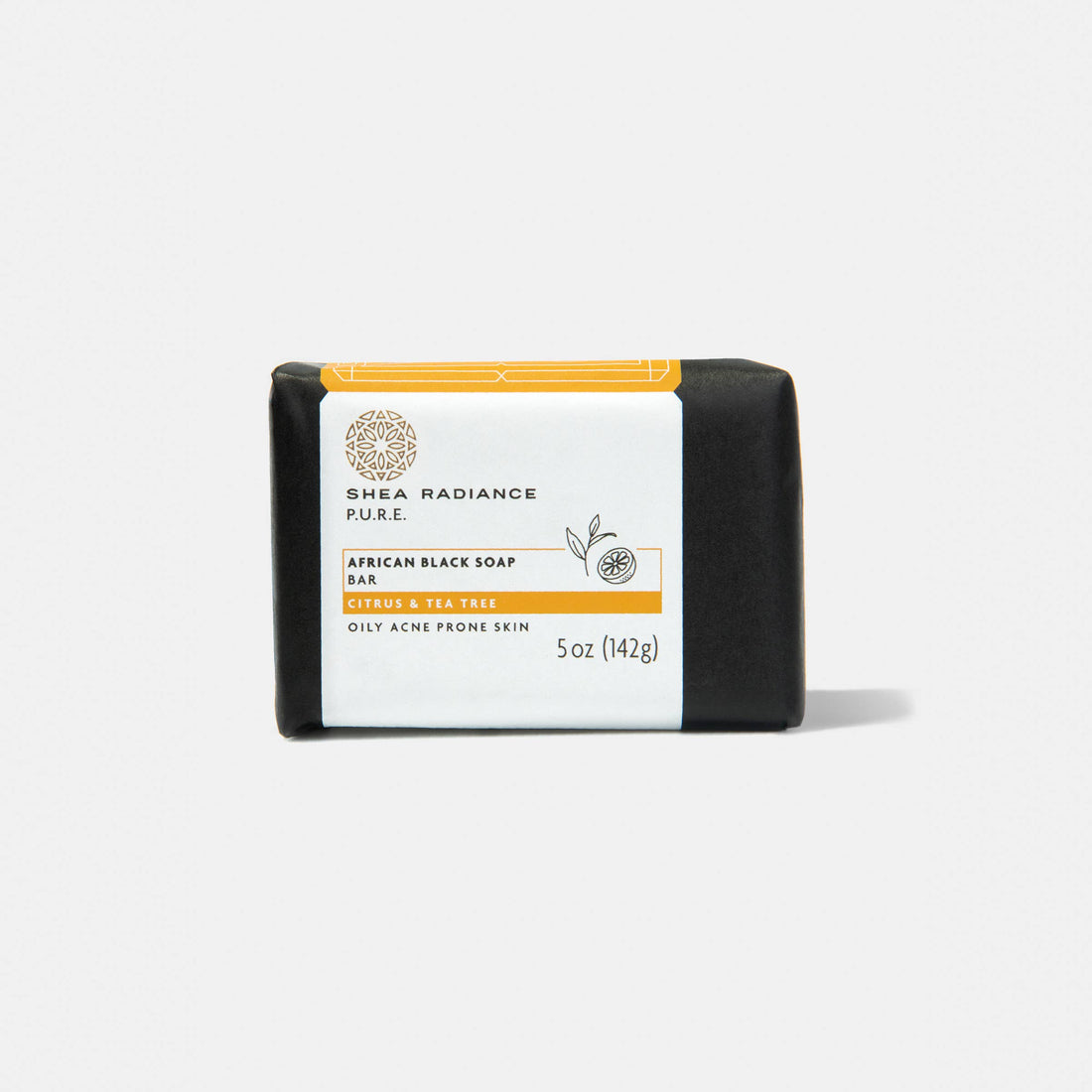 African Black Soap Bars Tea Tree + Citrus